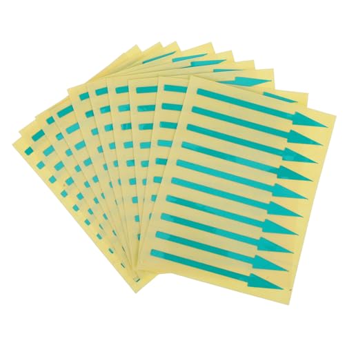 SHINEOFI 100 Stück Wasserdichte Aufkleber für Instrumententafeln Reflektierende Langlebige Richtungsetiketten Selbstklebend Klare Sichtbarkeit bei Schwachem Licht Einfache Anwendung SHINEOFI 100 Stück Wasserdichte Aufkleber für Instrumententafeln Reflektierende Langlebige Richtungsetiketten Selbstklebend Klare Sichtbarkeit bei Schwachem Licht Einfache Anwendung von SHINEOFI