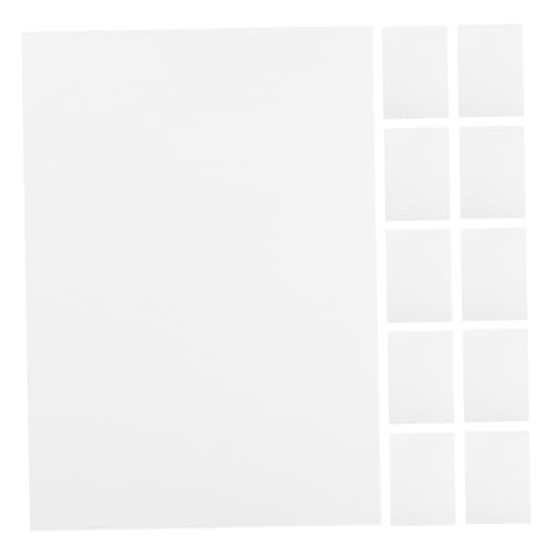 SHINEOFI 100 Stück Weiße Schaumstoffplatten für DIY Basteln Leichte Flexible Druckplatten für Scrapbooking Malen Kreative Schulprojekte Sicheres Kinderfreundliches Bastelmaterial SHINEOFI 100 Stück Weiße Schaumstoffplatten für DIY Basteln Leichte Flexible Druckplatten für Scrapbooking Malen Kreative Schulprojekte Sicheres Kinderfreundliches Bastelmaterial von SHINEOFI