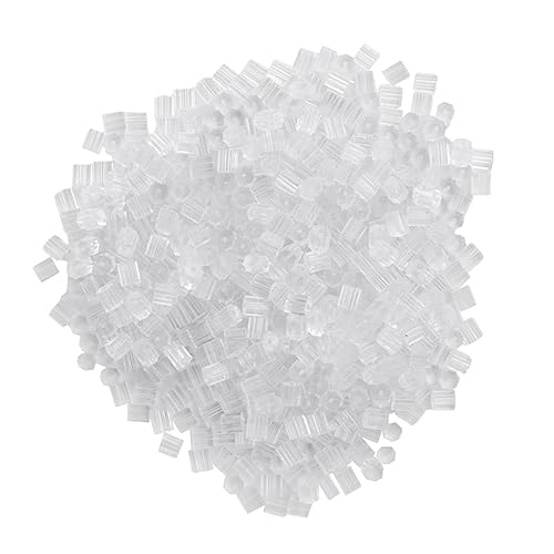 SHINEOFI 1000 Stück Octagonal Ohrstecker Verschlüsse Transparentem Kunststoff Allergisch Langlebig Große Ohrstöpsel für Ohrringherstellung Sicherer Halt für Damen und Mädchen SHINEOFI 1000 Stück Octagonal Ohrstecker Verschlüsse Transparentem Kunststoff Allergisch Langlebig Große Ohrstöpsel für Ohrringherstellung Sicherer Halt für Damen und Mädchen von SHINEOFI