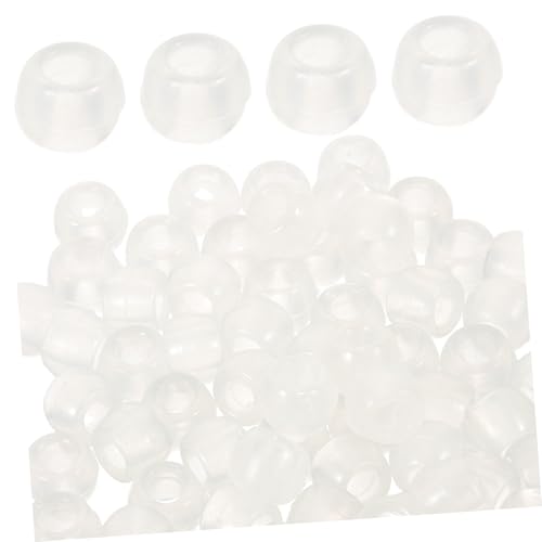 SHINEOFI 1000er Packung UV reaktive Kunststoffperlen Farben Farbwechsel Transparent UV perlen für Schmuckherstellung Leuchtend im Dunkeln DIY Armband Halskette von SHINEOFI