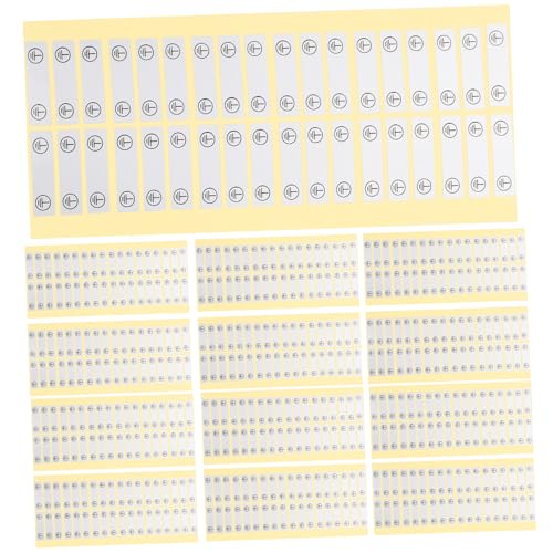 SHINEOFI 100Stücke Erdungs Sicherheitsaufkleber und Ölbeständig Kennzeichnung für Elektrische Leitungen für Elektriker und Heimwerker Synthetisches von SHINEOFI
