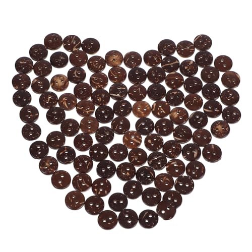 SHINEOFI 100Stücke Kokosnussknöpfe Naturholz für DIY Nähprojekte und Bastelarbeiten Vielseitig Einsetzbar für Kleidung Taschen und Dekoration Einzigartige Textur SHINEOFI 100Stücke Kokosnussknöpfe Naturholz für DIY Nähprojekte und Bastelarbeiten Vielseitig Einsetzbar für Kleidung Taschen und Dekoration Einzigartige Textur von SHINEOFI