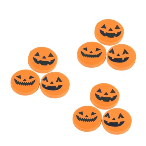 SHINEOFI 108 Stck Teiliges Halloween Radiergummi Kürbisform Bunte Cartoon Radiergummis für Schüler Kreative Schulradiergummis für Jungen Mädchen als Kindergeburtstag von SHINEOFI