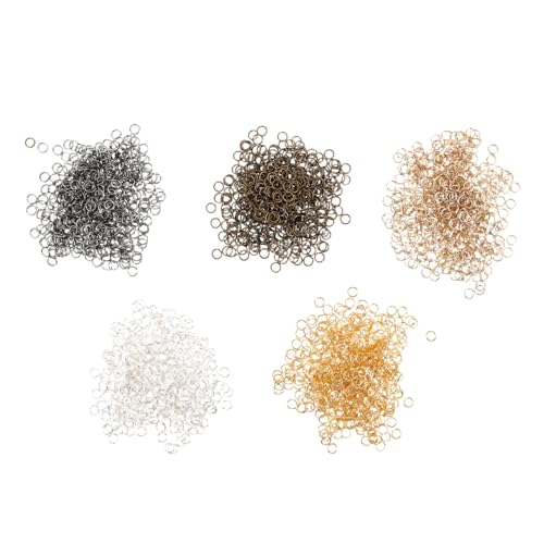 SHINEOFI 10Er-Packungen Offene Jump Ringe aus Robustem Metall für DIY Schmuckherstellung Anfängerfreundlich für Ohrhaken Schlüsselanhänger und Haarschmuck Vielseitig Einsetzbar SHINEOFI 10Er-Packungen Offene Jump Ringe aus Robustem Metall für DIY Schmuckherstellung Anfängerfreundlich für Ohrhaken Schlüsselanhänger und Haarschmuck Vielseitig Einsetzbar von SHINEOFI