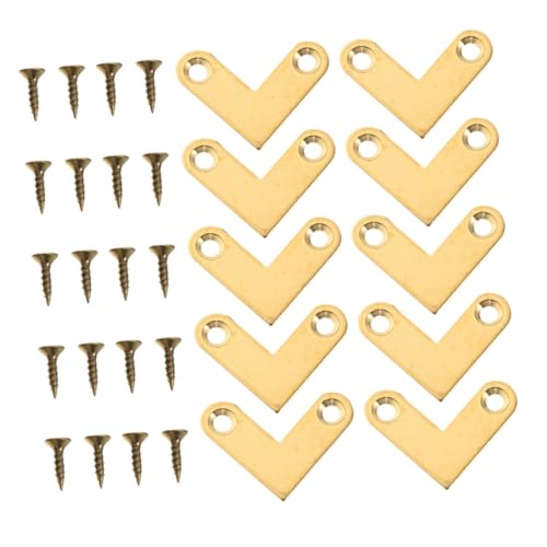 SHINEOFI 10Stücke Rahmenbeschläge für Möbelmontage DIY Bilderrahmen und Reparaturen Robuste und Lösungen SHINEOFI 10Stücke Rahmenbeschläge für Möbelmontage DIY Bilderrahmen und Reparaturen Robuste und Lösungen von SHINEOFI