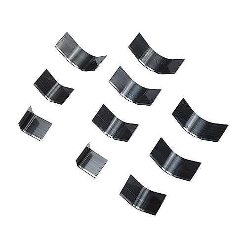 SHINEOFI 10Stücke Teiliges Cutter Handgemachte Punch Eckschneider für Geldbörsen Gürtel und Taschen Rundschneiderstempel für Präzise Lederverarbeitung von SHINEOFI