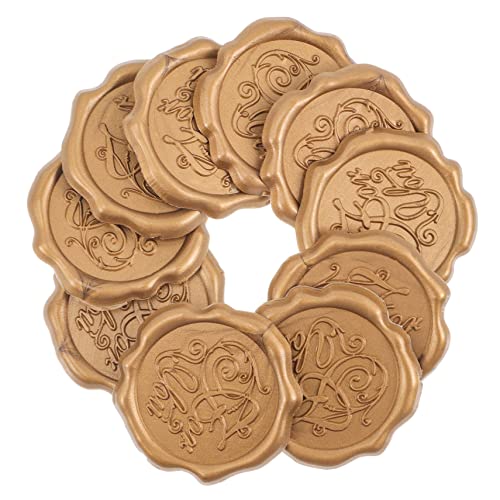 SHINEOFI 10st Briefmarken Zur Hochzeit Klebstoff Etiketten Verpackung Klebrig Punkt Wachssiegelstempel Wachssiegel-stempelset Kreis Dichtungssatz Umschlag Wachsen Locke Plastik Light Brown SHINEOFI 10st Briefmarken Zur Hochzeit Klebstoff Etiketten Verpackung Klebrig Punkt Wachssiegelstempel Wachssiegel-stempelset Kreis Dichtungssatz Umschlag Wachsen Locke Plastik Light Brown von SHINEOFI