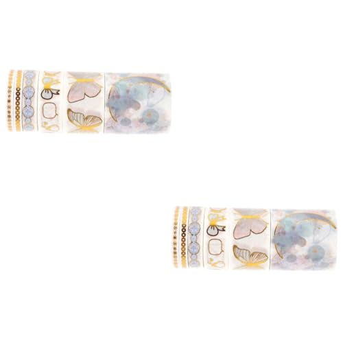 SHINEOFI 12 Rollen Set Taschenband Dekoratives Washi Tape Scrapbook- Washi-tape-ästhetik Diy Klebeband Scrapbooking Washi Tape Mehrzweck-washi-tape Kawaii Washi-klebeband Papier SHINEOFI 12 Rollen Set Taschenband Dekoratives Washi Tape Scrapbook- Washi-tape-ästhetik Diy Klebeband Scrapbooking Washi Tape Mehrzweck-washi-tape Kawaii Washi-klebeband Papier von SHINEOFI