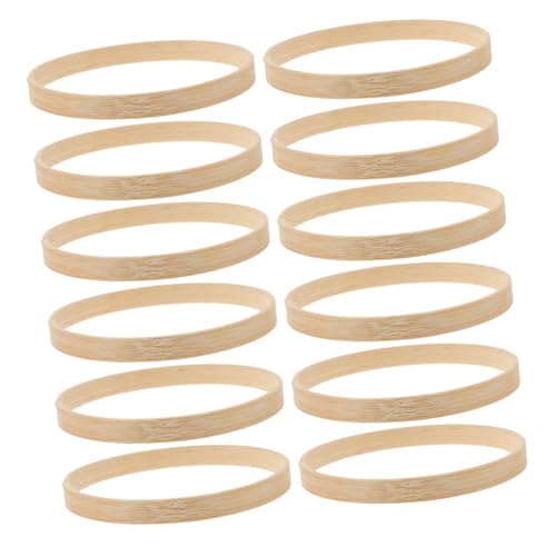 SHINEOFI 12 Stück Bambuskreiswebwerkzeuge DIY MACRame Bambusrahmen Traumfänger-Ring Hochzeitsdekoration Bamboo -Reifen Bambushandwerksmaterialien Bambusringe Bastelkranzkreis Makramee-Ringe SHINEOFI 12 Stück Bambuskreiswebwerkzeuge DIY MACRame Bambusrahmen Traumfänger-Ring Hochzeitsdekoration Bamboo -Reifen Bambushandwerksmaterialien Bambusringe Bastelkranzkreis Makramee-Ringe von SHINEOFI