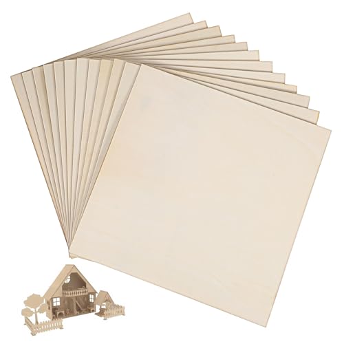 SHINEOFI 12 Stück Multi-layer-sperrholz Sperrholzplatten Leere Holzquadrate Zum Basteln Holzbretter Zum Basteln Handwerk Holz Quadratischer Holzsockel Beige Buchsbaum SHINEOFI 12 Stück Multi-layer-sperrholz Sperrholzplatten Leere Holzquadrate Zum Basteln Holzbretter Zum Basteln Handwerk Holz Quadratischer Holzsockel Beige Buchsbaum von SHINEOFI