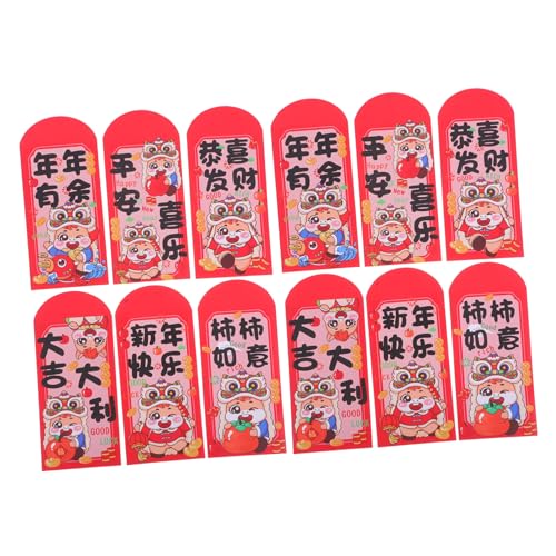 SHINEOFI 12 Stück Pferde-jahr Rote Umschläge Hong Bao Traditionelle Chinesische Neujahrs-geldumschläge für Frühlingsfest Familienfeiern Farbig Bedruckt Großzügige Menge SHINEOFI 12 Stück Pferde-jahr Rote Umschläge Hong Bao Traditionelle Chinesische Neujahrs-geldumschläge für Frühlingsfest Familienfeiern Farbig Bedruckt Großzügige Menge von SHINEOFI