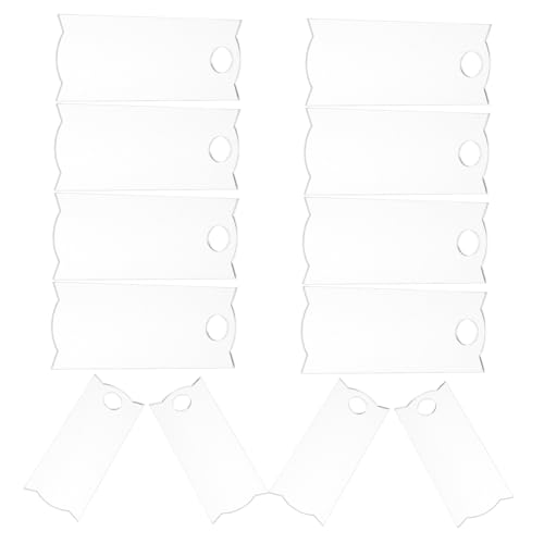 SHINEOFI 12 Stück Teiliges Acryl Namensschild Transparent DIY Flaschendeckel Dekoration Langlebig Kratzfest für Trinkflaschenverzierung zum Basteln und SHINEOFI 12 Stück Teiliges Acryl Namensschild Transparent DIY Flaschendeckel Dekoration Langlebig Kratzfest für Trinkflaschenverzierung zum Basteln und von SHINEOFI