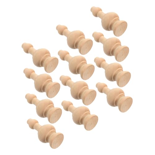 SHINEOFI 12 Stück Teiliges Geschnitzte Massivholz Pfostenkappen Unbehandelte Holzverzierung für Treppen Bettpfosten und Gartenzaun Vielseitige DIY Holzakzente für Möbel und Innenbereiche SHINEOFI 12 Stück Teiliges Geschnitzte Massivholz Pfostenkappen Unbehandelte Holzverzierung für Treppen Bettpfosten und Gartenzaun Vielseitige DIY Holzakzente für Möbel und Innenbereiche von SHINEOFI