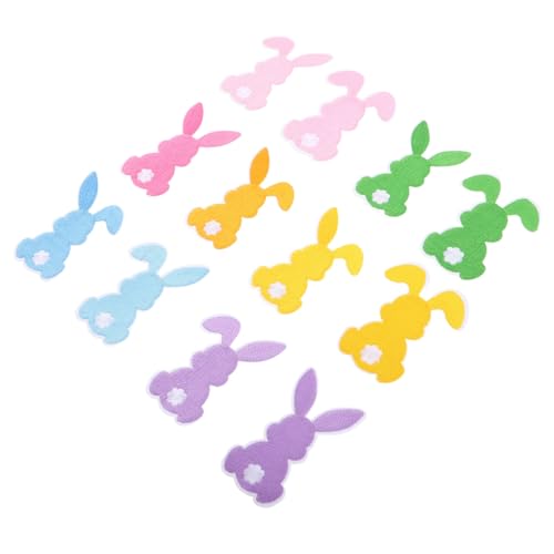 SHINEOFI 12 Stück Teiliges Osterhasen Bügelflicken Süße Gestickte Hasen Patches Mittlere Aufnähen Kleidung Taschen DIY Modeaccessoires für Alltag Reisen und Partys SHINEOFI 12 Stück Teiliges Osterhasen Bügelflicken Süße Gestickte Hasen Patches Mittlere Aufnähen Kleidung Taschen DIY Modeaccessoires für Alltag Reisen und Partys von SHINEOFI