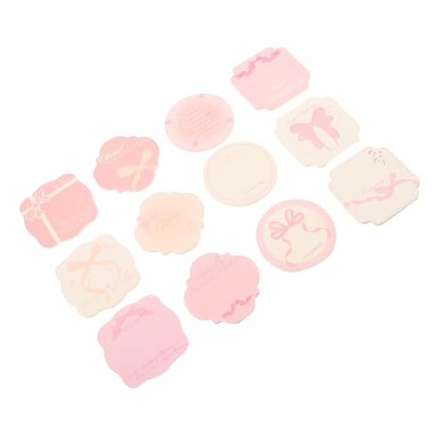 SHINEOFI 12 Stück Teiliges Selbstklebendes Memo Pad mit Schleifenmotiv Abreißbare Notizzettel für Mädchen Stylische Büro und Schulaccessoires Haftend ohne Rückstände für Planer und SHINEOFI 12 Stück Teiliges Selbstklebendes Memo Pad mit Schleifenmotiv Abreißbare Notizzettel für Mädchen Stylische Büro und Schulaccessoires Haftend ohne Rückstände für Planer und von SHINEOFI