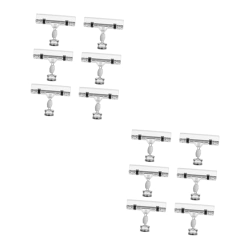 SHINEOFI 12 Stück Teiliges Transparenter Magnet-preisschildhalter aus Robustem Material Vielseitige Preisschildklammer für Supermarkt Geschäft Ausstellung und Verkaufsförderung SHINEOFI 12 Stück Teiliges Transparenter Magnet-preisschildhalter aus Robustem Material Vielseitige Preisschildklammer für Supermarkt Geschäft Ausstellung und Verkaufsförderung von SHINEOFI