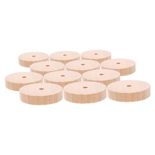 SHINEOFI 12 Stück Unbearbeitete Holzreifen für Diy für Spielzeugautos Hubschrauber und Bastelprojekte Ergänzung für Kreative Kinderprojekte SHINEOFI 12 Stück Unbearbeitete Holzreifen für Diy für Spielzeugautos Hubschrauber und Bastelprojekte Ergänzung für Kreative Kinderprojekte von SHINEOFI
