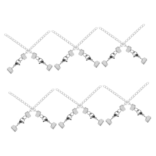 SHINEOFI 12 Stück Verbindungsclips für Armbänder und Kordelverschlüsse für DIY Schmuckherstellung Langlebig und Vielseitig SHINEOFI 12 Stück Verbindungsclips für Armbänder und Kordelverschlüsse für DIY Schmuckherstellung Langlebig und Vielseitig von SHINEOFI