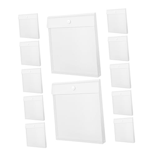 SHINEOFI 12 Stück Vertikale Dokumentenmappen Aufbewahrungstasche Für Stempel Und Stanzformen Tasche Für Dokumentenmappen Tragetasche Für Dokumente Vertikale Dateiordner Transparent SHINEOFI 12 Stück Vertikale Dokumentenmappen Aufbewahrungstasche Für Stempel Und Stanzformen Tasche Für Dokumentenmappen Tragetasche Für Dokumente Vertikale Dateiordner Transparent von SHINEOFI
