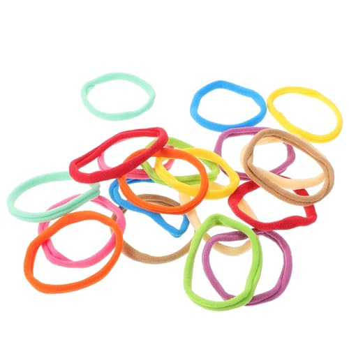 SHINEOFI 120 Stück DIY Elastisches Nachfüllpack für Anfänger Bunte Dehnbare Potholder Schlaufen für Kreative Projekte und Bastelarbeiten von SHINEOFI