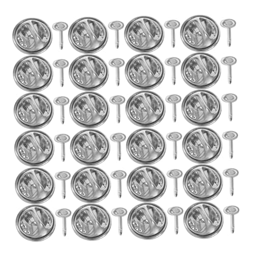 SHINEOFI 120 Stück Robuste Kupfer Clutch Rückseiten für Anstecknadeln Sicherer Metallverschluss für Broschen und Accessoires SHINEOFI 120 Stück Robuste Kupfer Clutch Rückseiten für Anstecknadeln Sicherer Metallverschluss für Broschen und Accessoires von SHINEOFI