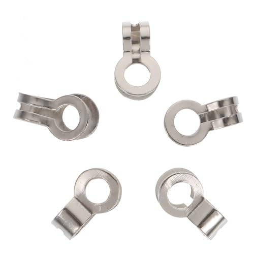 SHINEOFI 125Stücke Perlenketten Schnallen Preisetiketten Hängeschilder Ringe für DIY Zubehör Leicht und Tragbar Robustes Design für Verschiedene Anwendungen SHINEOFI 125Stücke Perlenketten Schnallen Preisetiketten Hängeschilder Ringe für DIY Zubehör Leicht und Tragbar Robustes Design für Verschiedene Anwendungen von SHINEOFI