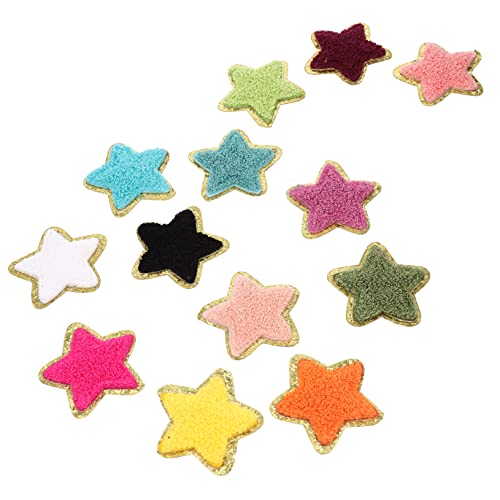 SHINEOFI 13 Stück Kleidung dekoration stickrahmen beschläge dekoring ornaments hemd Jacke Flecken Patches für Rucksäcke Party Nähen klamotten zarte Kleiderflicken kompakte Hutaufnäher Stoff von SHINEOFI