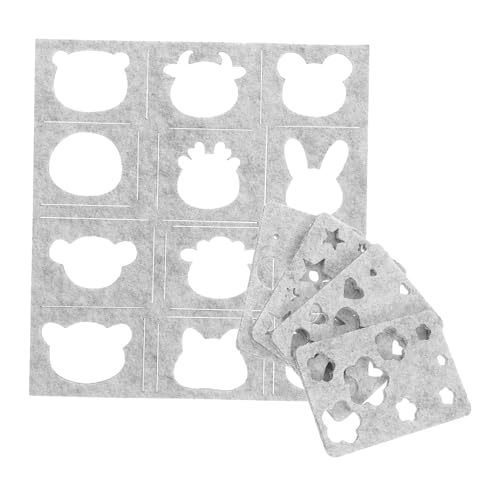 SHINEOFI 13 Stück Teiliges Wollfilz Schablonen mit Tiermotiven DIY Filz Bastelvorlagen für Anfänger und Erwachsene Weiche Filzformen für Kreative Handarbeiten und Familienaktivitäten SHINEOFI 13 Stück Teiliges Wollfilz Schablonen mit Tiermotiven DIY Filz Bastelvorlagen für Anfänger und Erwachsene Weiche Filzformen für Kreative Handarbeiten und Familienaktivitäten von SHINEOFI