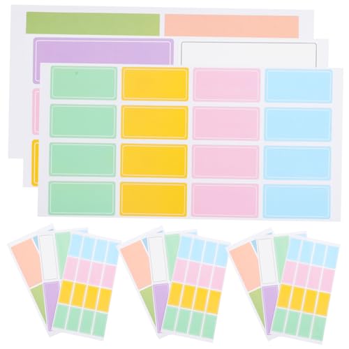 SHINEOFI 130 Stück Haftnotizen Etiketten Für Vorratsbehälter Farbig Name Und Stichworte Tipp Aufkleber -tags Registerkarten Kühlschrank Aufkleber Beschriftungen Schilderaufkleber Papier SHINEOFI 130 Stück Haftnotizen Etiketten Für Vorratsbehälter Farbig Name Und Stichworte Tipp Aufkleber -tags Registerkarten Kühlschrank Aufkleber Beschriftungen Schilderaufkleber Papier von SHINEOFI