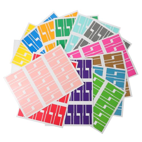 SHINEOFI 14 Blatt bunte Kabeletiketten büroorganisation büroartikel kabelteommel tagout cable wasserdicht bunte Kordeletiketten Kordelanhänger fürs Büro Etiketten -Tags synthetisches Papier SHINEOFI 14 Blatt bunte Kabeletiketten büroorganisation büroartikel kabelteommel tagout cable wasserdicht bunte Kordeletiketten Kordelanhänger fürs Büro Etiketten -Tags synthetisches Papier von SHINEOFI