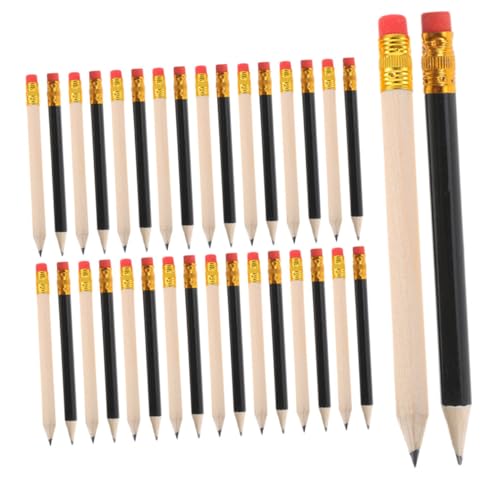 SHINEOFI 144 Stück Vorab Angespitzte Holzbleistifte mit Radiergummi für Schule Büro Hochzeiten und Kreative Projekte und Tragbar für Künstler von SHINEOFI