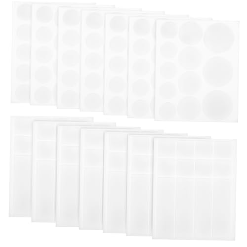 SHINEOFI 14Blätter Klebepunkte Doppelseitige Klebepunkte für Bilder Poster und Dekorationen Spurenloses Design für Einfache Anwendung Büro Klassenzimmer und Zuhause Runde von SHINEOFI