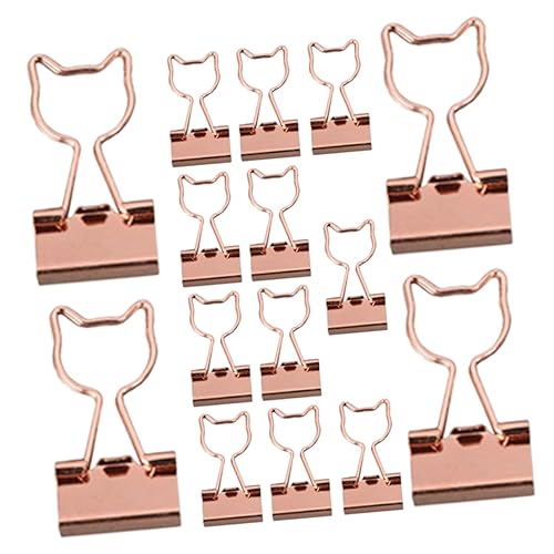 SHINEOFI 15 Stück Büroordner roségoldene Büroklammern Silber Heftklammern groß Schwarze Clips Bindemittel lesezeichen klammer clipboard statiko Büroklammern groß kleine Büroklammern Metall SHINEOFI 15 Stück Büroordner roségoldene Büroklammern Silber Heftklammern groß Schwarze Clips Bindemittel lesezeichen klammer clipboard statiko Büroklammern groß kleine Büroklammern Metall von SHINEOFI