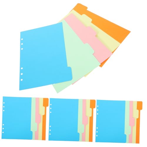 SHINEOFI 15 Stück Seitersatz Ersetzen Separator Seitenabscheider Seitenteiler Tab Aktenordner Schreibwaren Monatliche Registerkarten Für Planer Ordnertrenner Schlüssel A5 Trennwände Papier SHINEOFI 15 Stück Seitersatz Ersetzen Separator Seitenabscheider Seitenteiler Tab Aktenordner Schreibwaren Monatliche Registerkarten Für Planer Ordnertrenner Schlüssel A5 Trennwände Papier von SHINEOFI