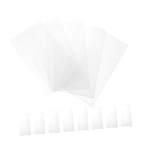 SHINEOFI 15 Stück Teiliges Binder Taschen Transparente Wasserdichte PP Umschläge mit Löchern Flexibler Seitenöffnung als Dokumenten und Budget Organizer für Notizbücher und Planer SHINEOFI 15 Stück Teiliges Binder Taschen Transparente Wasserdichte PP Umschläge mit Löchern Flexibler Seitenöffnung als Dokumenten und Budget Organizer für Notizbücher und Planer von SHINEOFI