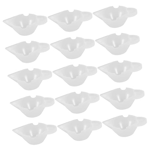 SHINEOFI 15 Stück Teiliges Silikon Messbecher für Resin Wiederverwendbare Mischbecher und Spender Hitzebeständig Einfach zu Reinigen Vielseitig für Diy Epoxidharz Uv Kleber und von SHINEOFI