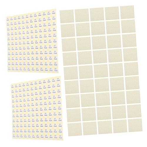 SHINEOFI 150 Blatt Pass das Inspektionsetikett QC-Testaufkleber qc hat Labels übergeben QC-Pass-Aufkleber Etikettenaufkleber bestanden Aufkleber aus beschichtetem Papier Weiß SHINEOFI 150 Blatt Pass das Inspektionsetikett QC-Testaufkleber qc hat Labels übergeben QC-Pass-Aufkleber Etikettenaufkleber bestanden Aufkleber aus beschichtetem Papier Weiß von SHINEOFI