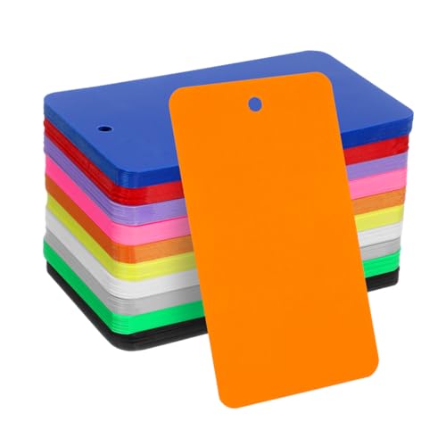 SHINEOFI 150 Stück Blanko-anhänger Aus Pvc Für Inventar, Gepäck, Versand, Etikettierung, Hängeetiketten Für Zuhause, Schule, Einkaufen, Lager, Supermarkt, Garten SHINEOFI 150 Stück Blanko-anhänger Aus Pvc Für Inventar, Gepäck, Versand, Etikettierung, Hängeetiketten Für Zuhause, Schule, Einkaufen, Lager, Supermarkt, Garten von SHINEOFI
