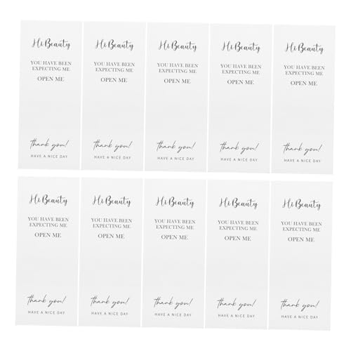SHINEOFI 150 Stück Selbstklebende Danke Aufkleber Rechteckige Box Versiegelungsetiketten Weiß Minimalistisch Für Geschenkverpackung Versand Takeaway Verpackung SHINEOFI 150 Stück Selbstklebende Danke Aufkleber Rechteckige Box Versiegelungsetiketten Weiß Minimalistisch Für Geschenkverpackung Versand Takeaway Verpackung von SHINEOFI