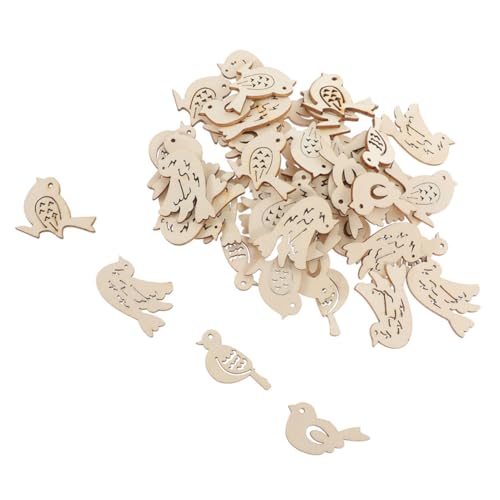 SHINEOFI 150 Stück Teiliges Bastelset Unfertige Holzscheiben zum Bemalen Kreative DIY Holztiere für Schlafzimmer Kinderzimmer Dekoration Hochzeit Party von SHINEOFI