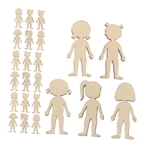 SHINEOFI 150 Stück Unlackierte Holzformen für Diy Projekte Bastelmaterial für Kindergarten und Kreative Kunstprojekte SHINEOFI 150 Stück Unlackierte Holzformen für Diy Projekte Bastelmaterial für Kindergarten und Kreative Kunstprojekte von SHINEOFI