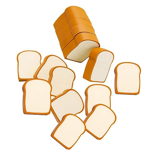 SHINEOFI 16 Stück Radiergummi in Toastbrotform Cartoon-lebensmittel-radiergummis Spaß Klein Schulklassenzimmer Radiergummis Süß Geburtstag Radiergummis Masse Klassenzimmer Belohnungen SHINEOFI 16 Stück Radiergummi in Toastbrotform Cartoon-lebensmittel-radiergummis Spaß Klein Schulklassenzimmer Radiergummis Süß Geburtstag Radiergummis Masse Klassenzimmer Belohnungen von SHINEOFI
