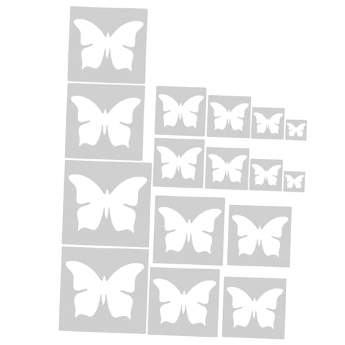 SHINEOFI 16 Stück Vorlage Malvorlagen Schablonen Bastelvorlage Malschablone Vorlage Zeichenschablonen Malvorlage Schmetterling Vorlage Malvorlagen Das Haustier Weiß SHINEOFI 16 Stück Vorlage Malvorlagen Schablonen Bastelvorlage Malschablone Vorlage Zeichenschablonen Malvorlage Schmetterling Vorlage Malvorlagen Das Haustier Weiß von SHINEOFI