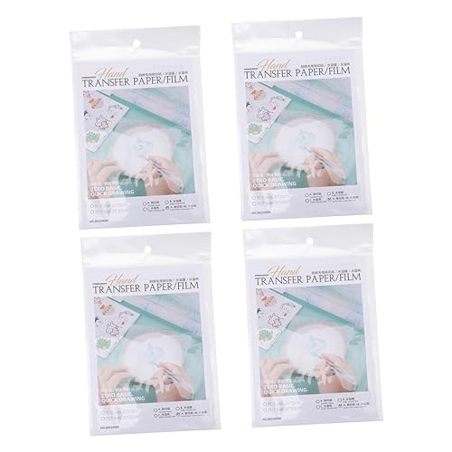 SHINEOFI 16 Stück Wasserlösliche Folie Stickunterlegscheibe Unsichtbarer Pool Verdunkelungsstoff Auflösbare Schablonen Klebrige Badewanne Löschbarer Stift Wärmewasserlösliches SHINEOFI 16 Stück Wasserlösliche Folie Stickunterlegscheibe Unsichtbarer Pool Verdunkelungsstoff Auflösbare Schablonen Klebrige Badewanne Löschbarer Stift Wärmewasserlösliches von SHINEOFI