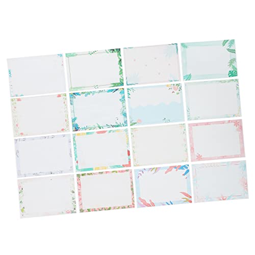SHINEOFI 160 Stück Druckerpapier calligraphy paper letter paper packpapier buntpapier Briefpapier mit Blumenrand Briefpapier für Briefpapier mit Blattrand-Design Bordürenmusterpapier von SHINEOFI