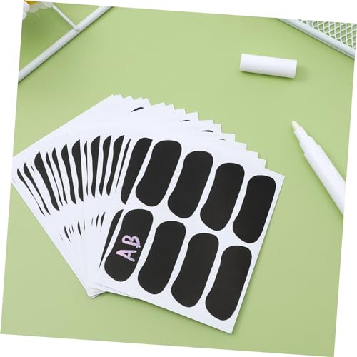 SHINEOFI 160 Stück Sport Augenaufkleber Schwarz PVC Selbstklebend mit Weißem Stift für Baseball Softball Glare Reduzierung Sichtverbesserung Sportzubehör SHINEOFI 160 Stück Sport Augenaufkleber Schwarz PVC Selbstklebend mit Weißem Stift für Baseball Softball Glare Reduzierung Sichtverbesserung Sportzubehör von SHINEOFI