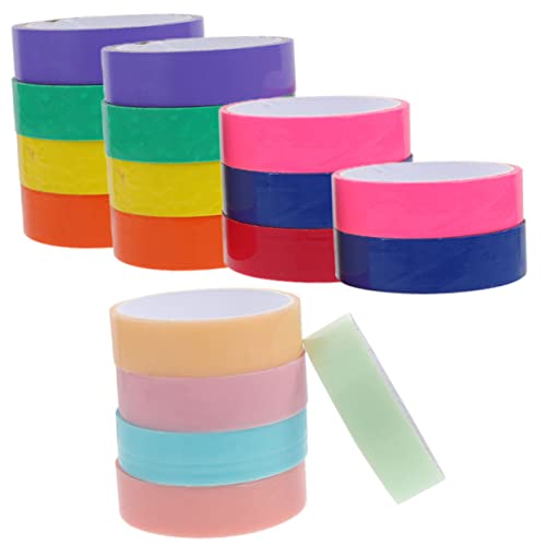SHINEOFI 18 Rollen Klebriges Ball Farbband Kinderspielzeug Stressabbau Klebriges Ballband DIY Farbige Bänder Klebebänder Kinderbänder Entspannende Klebebänder Neuartige SHINEOFI 18 Rollen Klebriges Ball Farbband Kinderspielzeug Stressabbau Klebriges Ballband DIY Farbige Bänder Klebebänder Kinderbänder Entspannende Klebebänder Neuartige von SHINEOFI