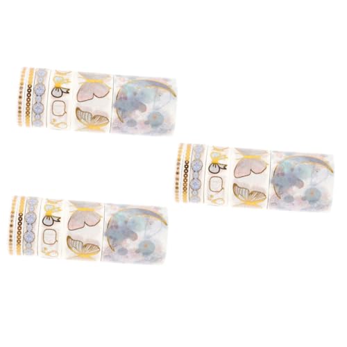 SHINEOFI 18 Rollen Set Taschenband Washi-tape-aufkleber Geschenkverpackungsband Dekorative Bänder Für Sammelalben Kawaii Washi-klebeband Sammelklebeband Dekoratives Bastelband Papier von SHINEOFI