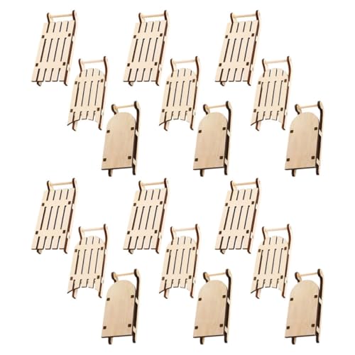 SHINEOFI 18 Stück Teiliges Miniatur-holzschlitten- Unvollendete Weihnachtsbaum-hängedekoration Handliche für Diy-festtagsdekor Vielseitig für Weihnachten Hochzeiten und Festliche Anlässe SHINEOFI 18 Stück Teiliges Miniatur-holzschlitten- Unvollendete Weihnachtsbaum-hängedekoration Handliche für Diy-festtagsdekor Vielseitig für Weihnachten Hochzeiten und Festliche Anlässe von SHINEOFI