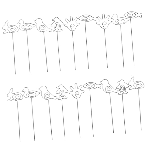 SHINEOFI 18-teiliger Diy-bilderclip: Kartenhalter – Notiz-foto-memohalter Für Fotonotizen, Restaurantmenüs, Kreative Diy-arrangements von SHINEOFI